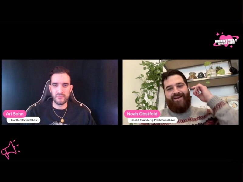 Interview with Noah Obstfeld onn the Heatfelt Event Show